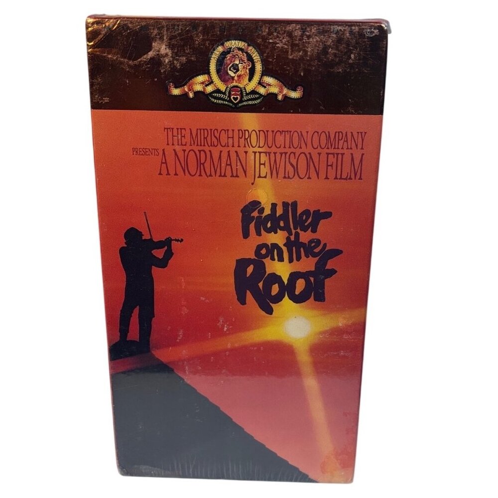 Fiddler On The Roof VHS Tape MGM/UA Sealed 1982